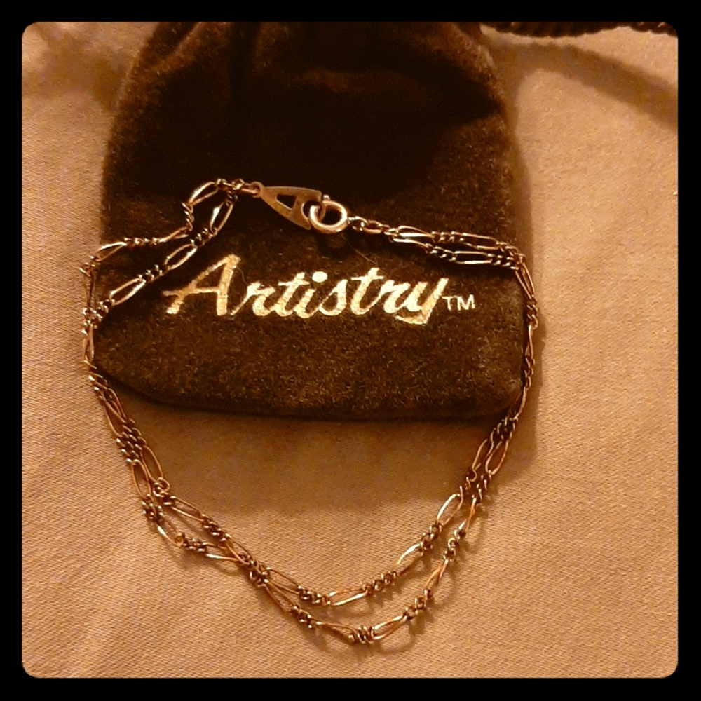 Artistry gold bracelet